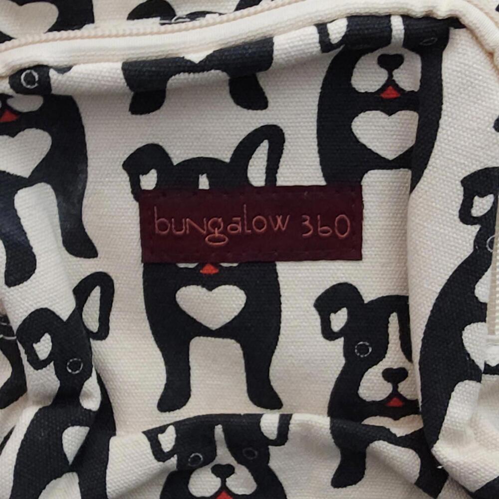 Bungalow 360 Boston Terrier Mini Backpack Red Polka Dot Lining Cute Dog Print 🐶 - Picture 2 of 4
